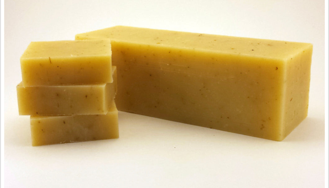 Jeweled goat’s milk soap