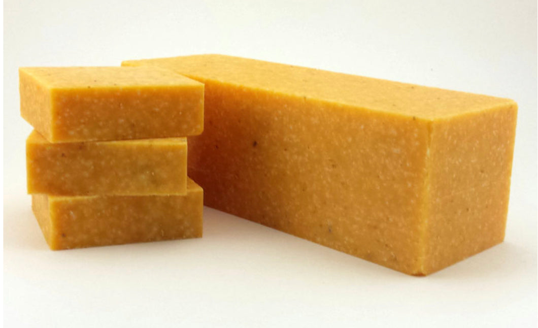 Mango salsa scrub soap